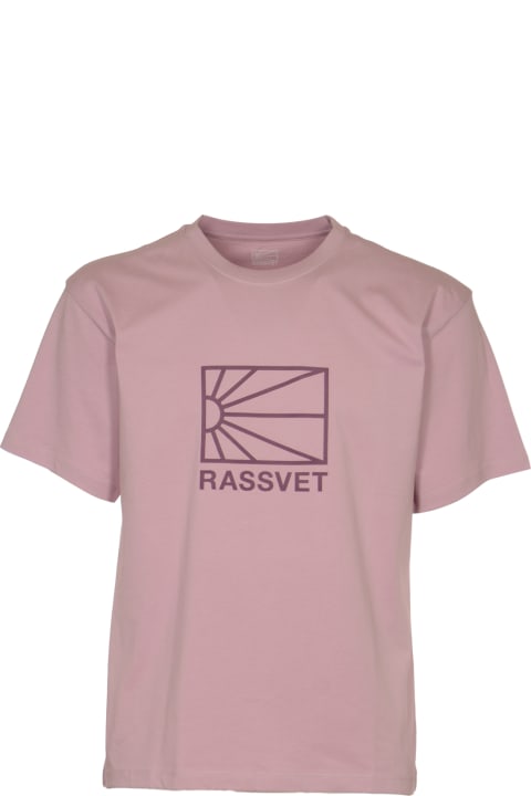 Rassvet for Women Rassvet Logo Print Round Neck T-shirt