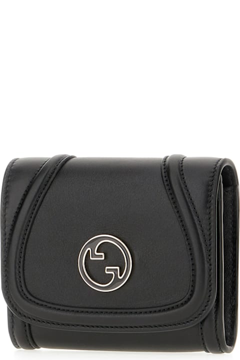 Gucci for Women Gucci Black Leather Wallet