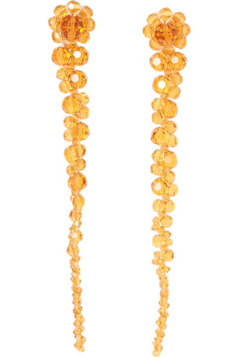 Jewelry for Women Simone Rocha Drip Gold Earrings