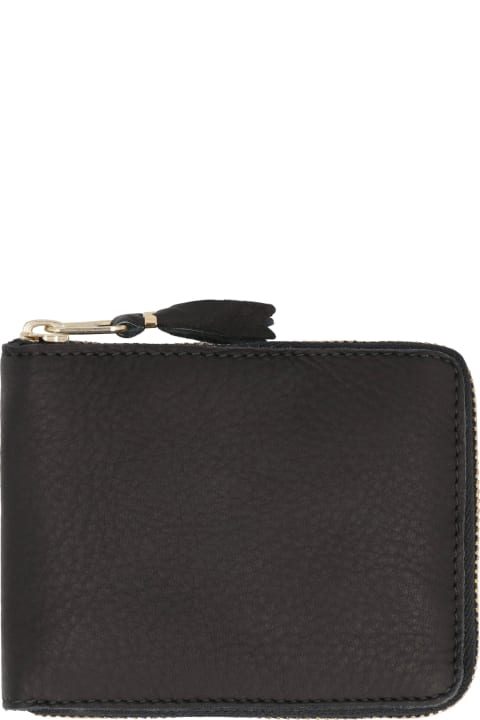 Accessories for Women Comme des Garçons Wallet Leather Zip Around Wallet