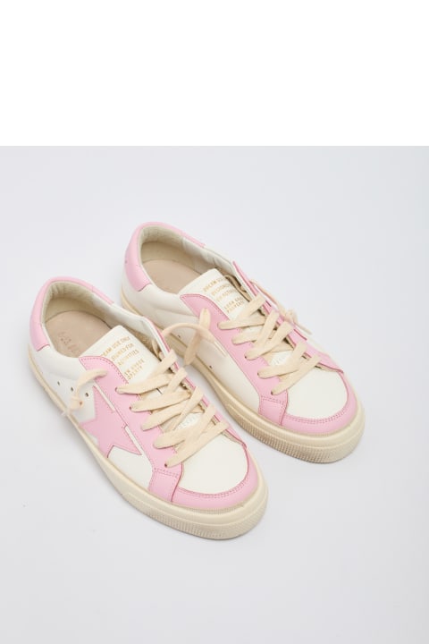Fashion for Women Golden Goose May Leather Sneaker
