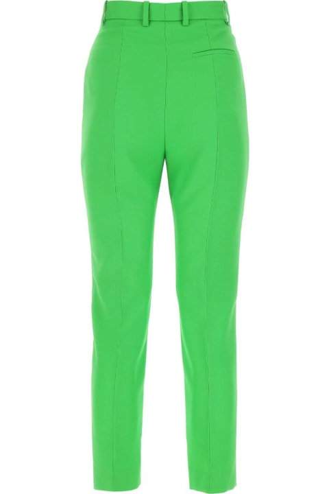 Fashion for Women Alexander McQueen Grass Green Wool Blend Pant