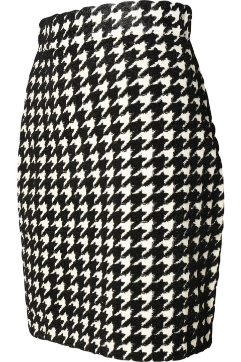 Skirts for Women Burberry Black Viscose Blend Skirt
