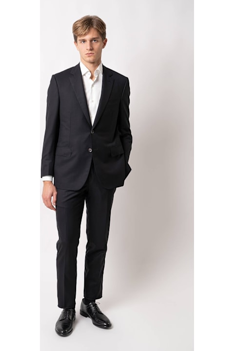 Homeware Larusmiani Single-breasted Wool Suit Londra Suit