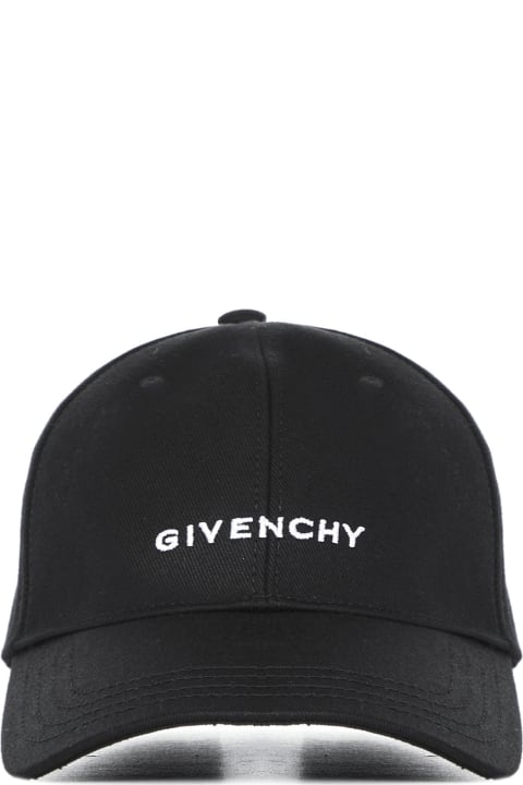 Hats for Men Givenchy Cap With Embroidery