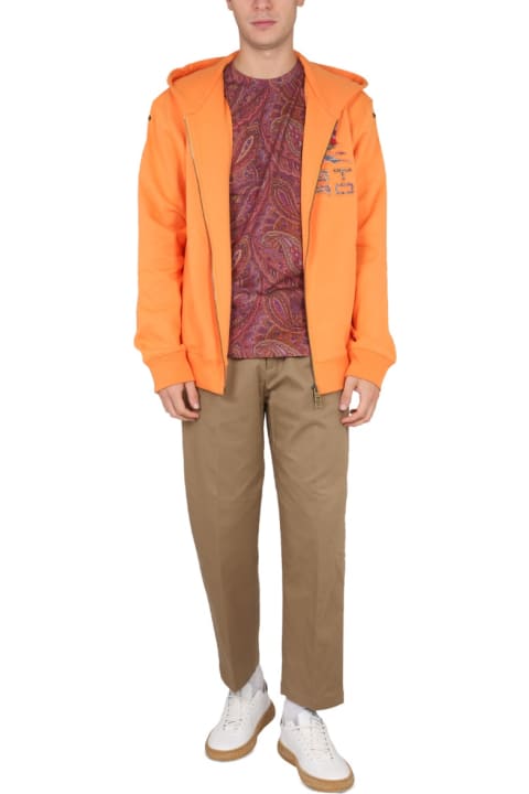 Etro for Men Etro Zip Sweatshirt.