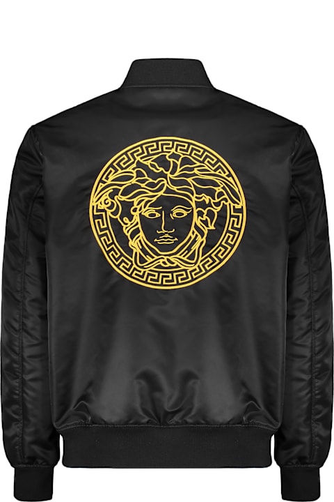 Clothing Sale for Men Versace Padded Bomber Jacket