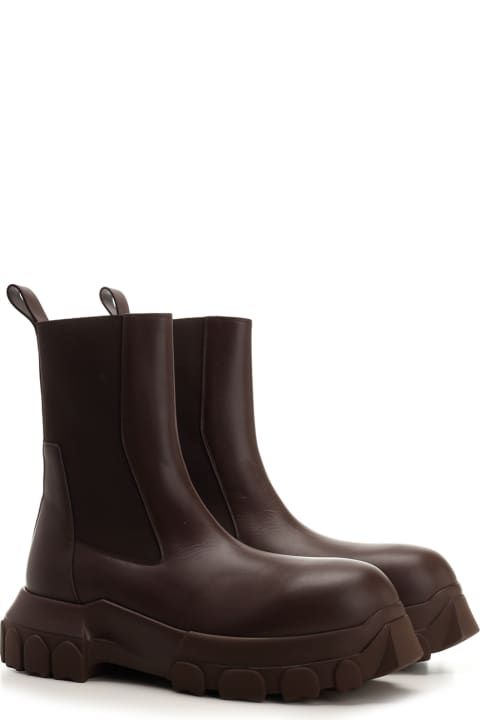 メンズのCult Shoes Rick Owens 'beatle Bozo' Ankle Boots