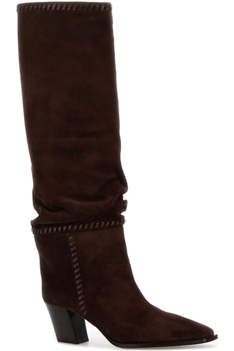 Homeware Jimmy Choo Brown Suede Hart Boots