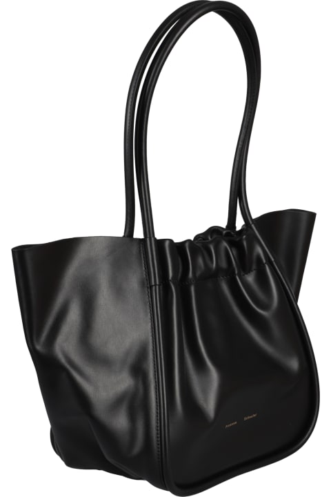 Large Ruched Tote