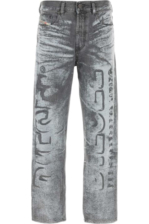 Fashion for Men Diesel Printed Denim 2010 D-macs 007t5 Jeans