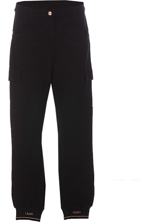 Liu-Jo for Women Liu-Jo Cargo Jersey Pants