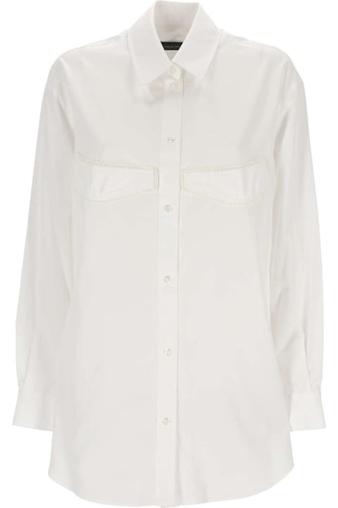 Homeware Simone Rocha Appliqué-detailed Long-sleeved Buttoned Shirt