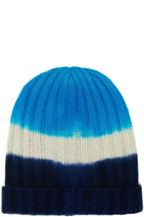 The Elder Statesman Hats for Men The Elder Statesman Multicolor Cashmere Beanie Hat