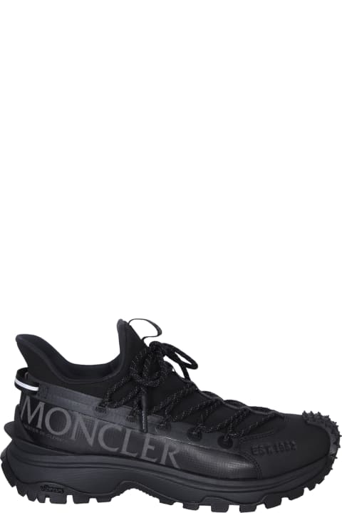 Shoes for Women Moncler Black Trailgrip Lite 2 Sneakers