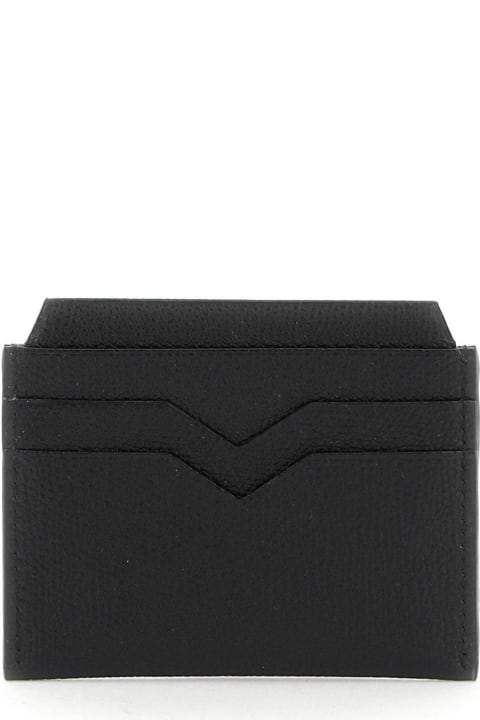 V-shaped Lacquered Edge Cardholder