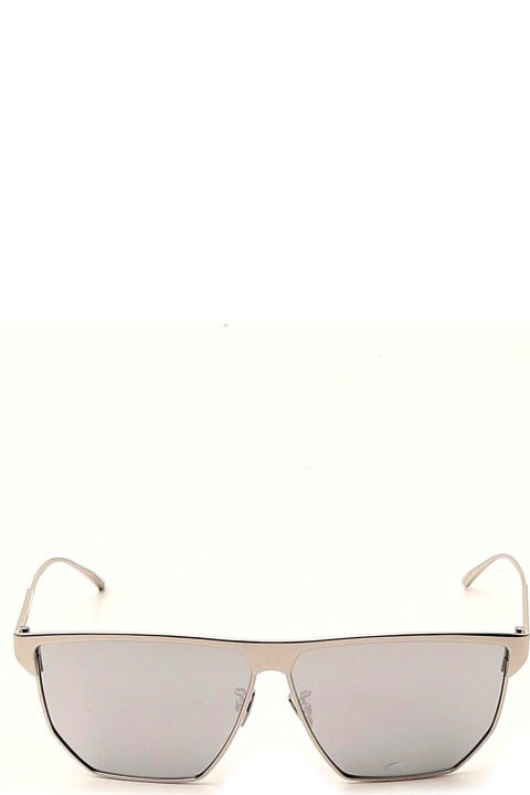 Homeware Bottega Veneta Angular Aviator Sunglasses