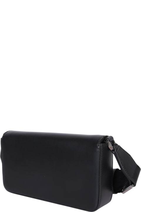 Bags Sale for Men Dolce & Gabbana Logo Embossed Mini Shoulder Bag