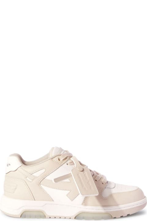 Off-White Out Of Office Leather Sneakers