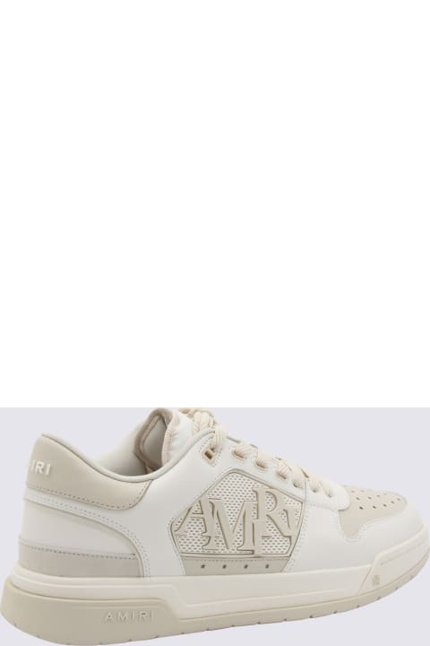 Fashion for Men AMIRI White Leather Sneakers