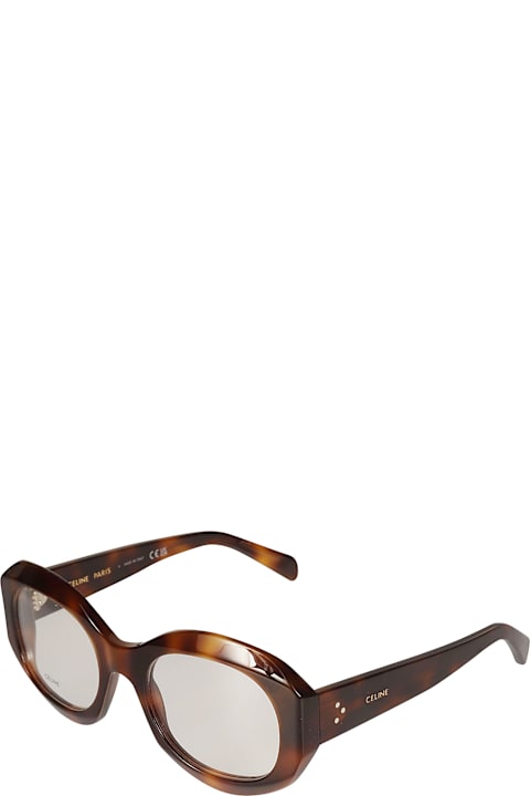 【送料&関税込】Celine Logo Lens Curved Square Frame Celine Logo Lens Curved Square Frame | italist