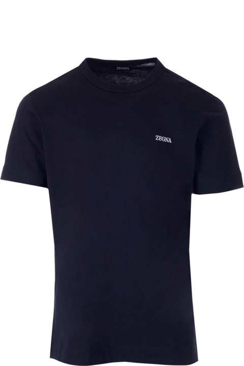 Zegna Topwear for Men Zegna T-shirt With Mini Logo