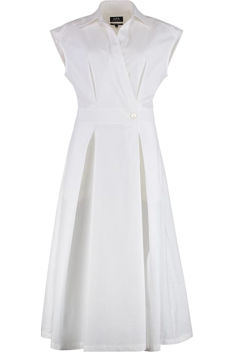 A.P.C. for Kids A.P.C. Cotton Poplin Shirtdress