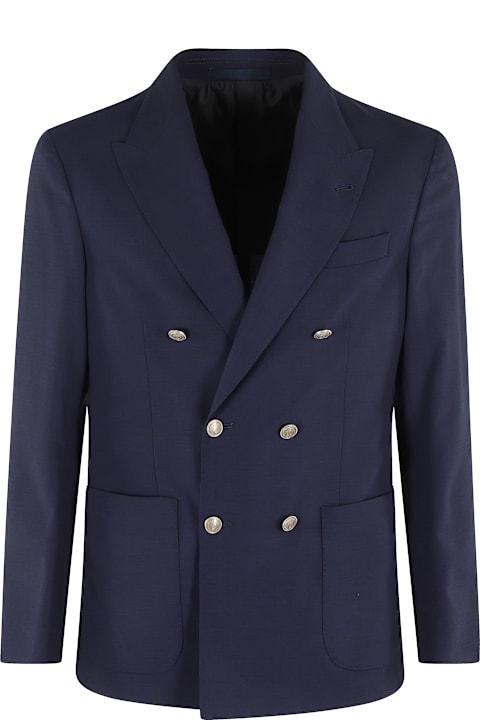 Eleventy for Kids Eleventy Double-breasted Blazer