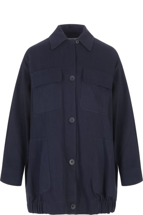 Homeware Max Mara Blue Vanity Jacket Max Mara