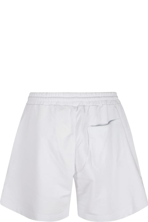 MSGM Pants for Men MSGM Logo Bermuda Shorts