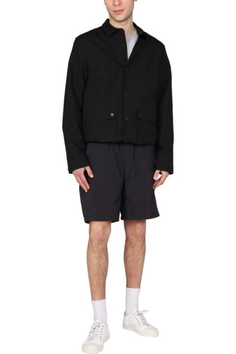 Monobi Coats & Jackets for Men Monobi Cotton And Nylon Jacket