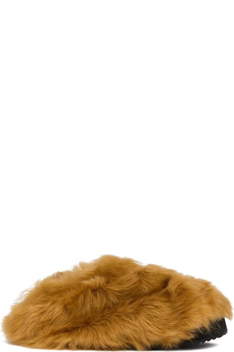 The Attico الصنادل لـ السيدات The Attico Fluffy Mini Robin Mules