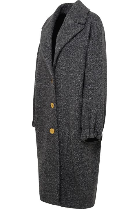 ウィメンズ Patouのコート＆ジャケット Patou 'elliptic' Grey Wool Coat