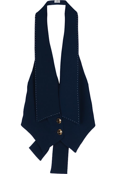 Homeware Elisabetta Franchi Gilet Elisabetta Franchi