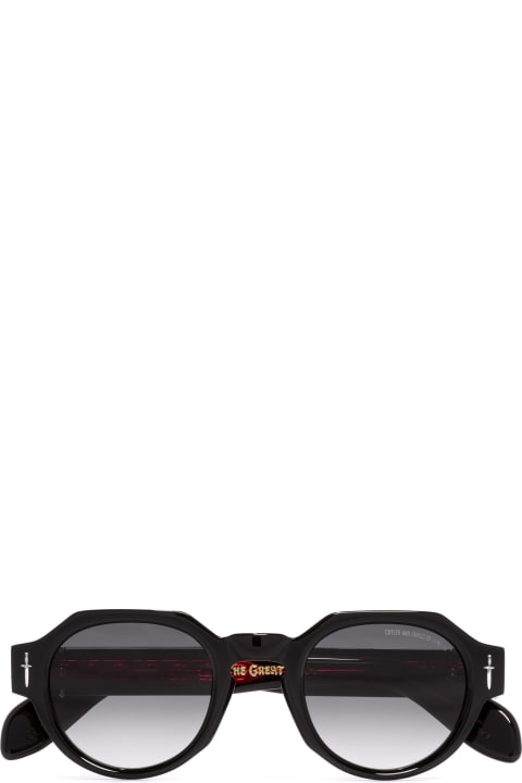 Cutler and Gross Eyewear for Men Cutler and Gross The Great Frog - Lucky Diamond I - Black Sunglasses