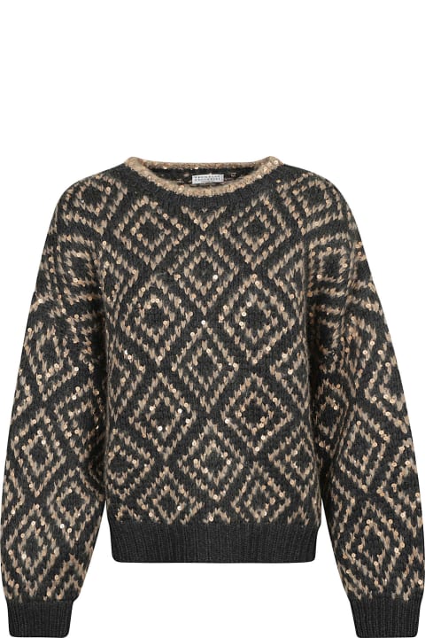 Sequin Diamont Sweater
