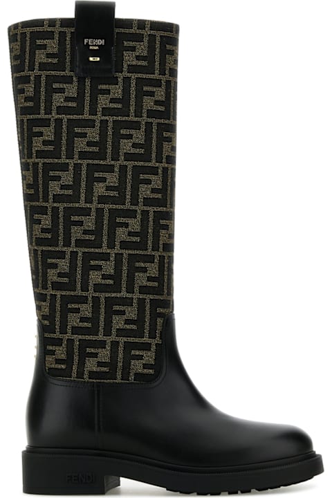 Boots for Women Fendi F.filo Vitello+tess.jacq.ff