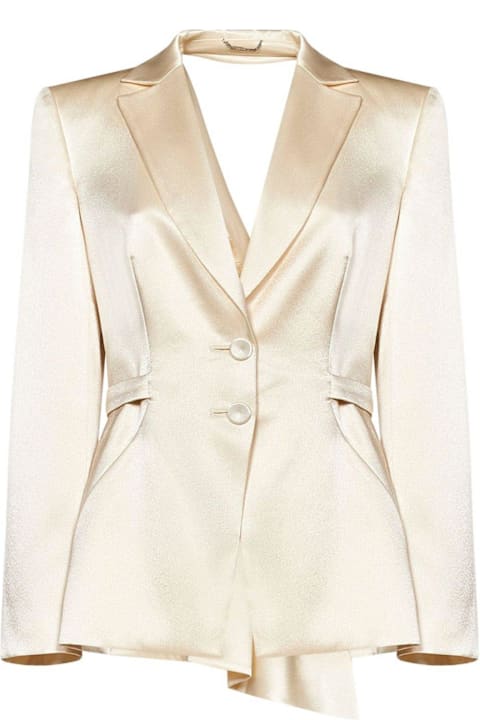 Alberta Ferretti for Women Alberta Ferretti Single-breasted Cut-out Detailed Blazer