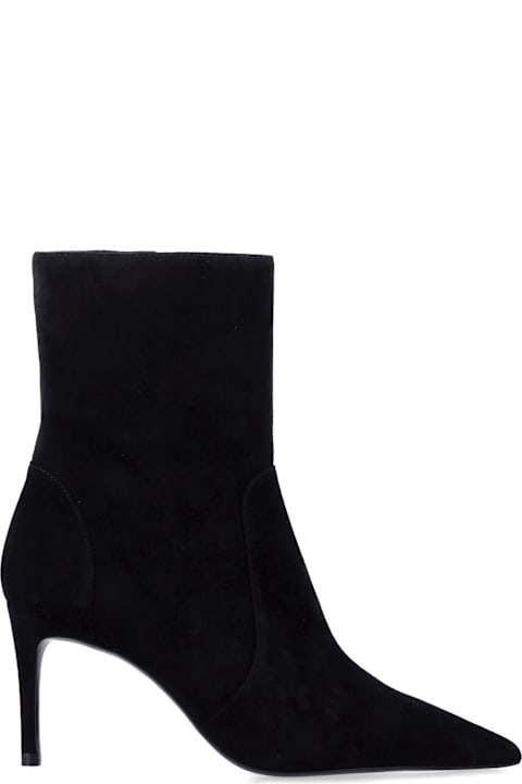 Stuart Weitzman Power Zip 75 Ankle Boots