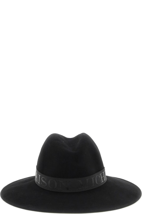 ウィメンズ Maison Michelのヘアアクセサリー Maison Michel 'zango' Felt Fedora Hat
