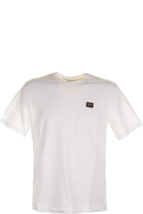 Paul&Shark Topwear for Men Paul&Shark White T-shirt With Logo