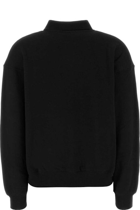 Polo Ralph Lauren Black Cotton Blend Polo Shirt