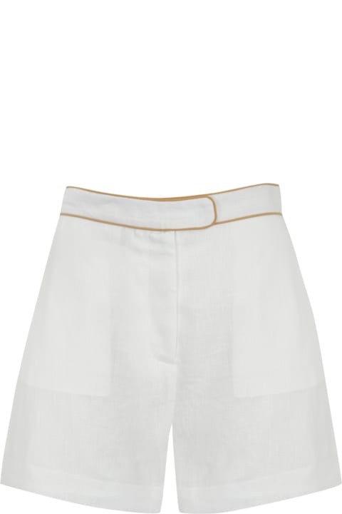 MVP Wardrobe Clothing for Women MVP Wardrobe Bermuda Shorts In Linen