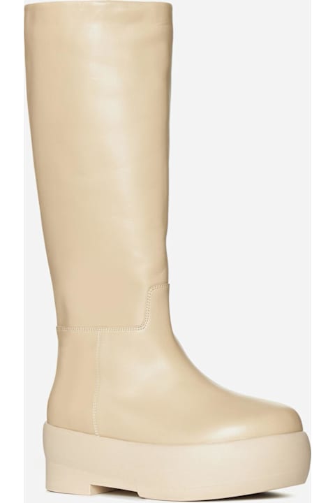 GIA BORGHINI Boots for Women GIA BORGHINI Leather Boots