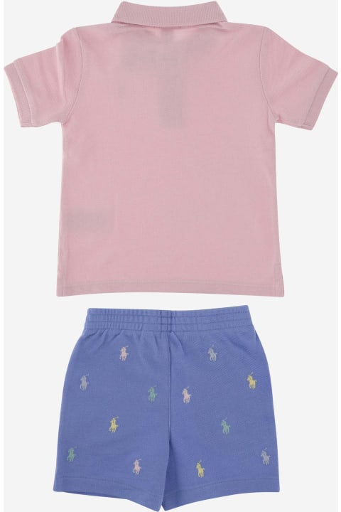 Bodysuits & Sets for Baby Girls Polo Ralph Lauren Two-piece Outfit Set