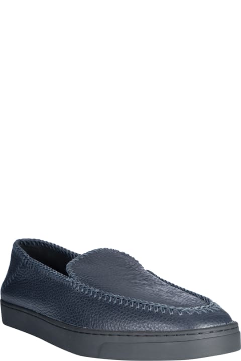Giorgio Armani Loafers & Boat Shoes for Men Giorgio Armani Classic Sewed Loafers