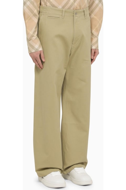 Straight Hunter Cotton Trousers
