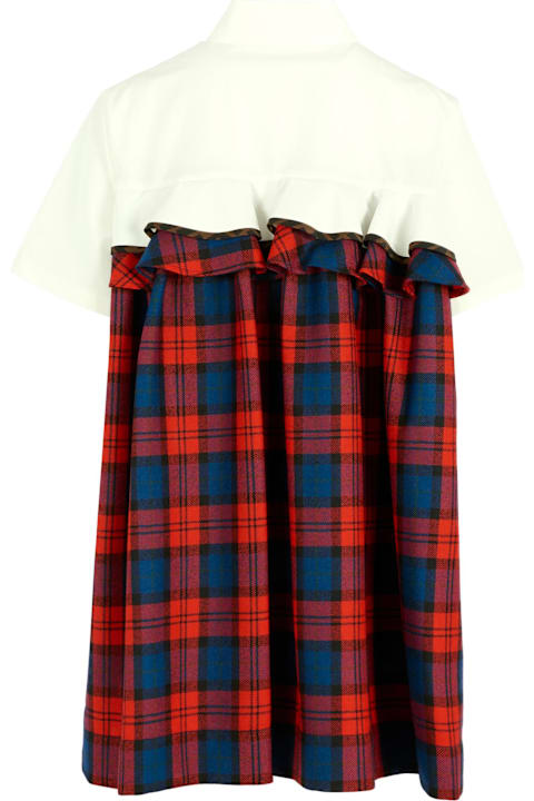 أدوات منزلية Fendi Red Dress For Girl With Logo