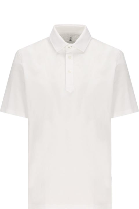 Brunello Cucinelli Clothing for Men Brunello Cucinelli Short-sleeved Polo Shirt
