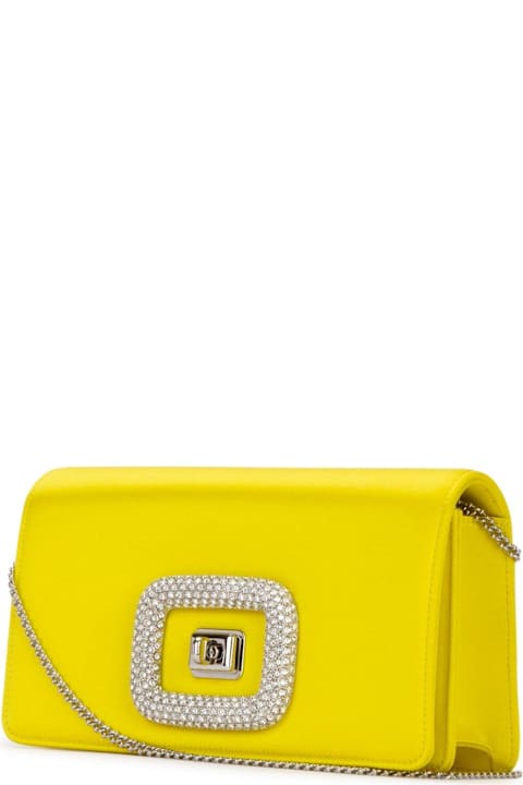 Homeware Roger Vivier Mini Viv
 Choc Jewel Crossbody Bag